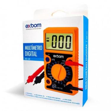 Imagem de Multimero Digital Lcd Md-160 Multie De Tensão Com Bip - Exbom