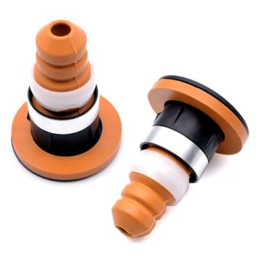 Imagem de HAOTOM 2 peças de para-choque Jounce 4721352AC compatível com Chrysler Town & Country 2008-2016, Dodge Grand Caravan 2008-2020 amortecedor de mola de suspensão traseira