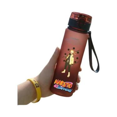 Imagem de Copo De Água Portátil De Grande Capacidade Com Tampa Flip-top Do Anime