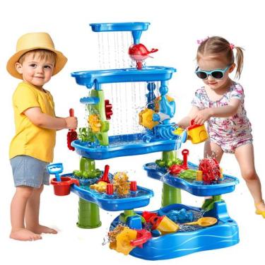 Imagem de Mesa de água WATUDOU de cinco camadas ao ar livre para crianças de 3 a