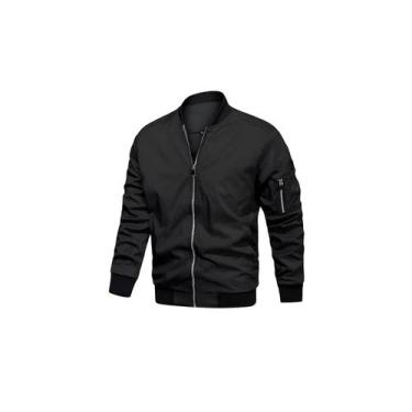 Imagem de Jaqueta bomber casual leve para homem - Lightbek Official Store