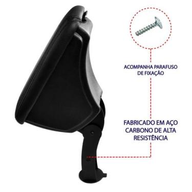 Imagem de Apoio Descanso Encosto de Braço PRISMA ANTIGO - CHEVROLET, Preto