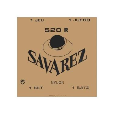 Imagem de Encordoamento Violão Nylon Média Savarez Traditional 520R