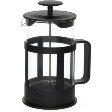 Imagem de Cafeteira Francesa de Vidro 350ml com Filtro Inox – Prensa Manual para Café e Chá