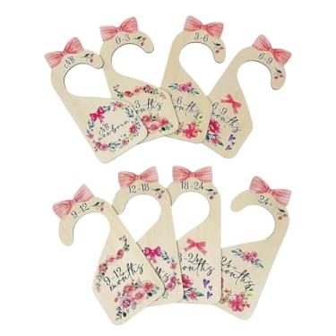 Imagem de EHJRE 8x Divisores de Armário para Bebê Organizador de Guarda-roupa para Quarto de Bebê