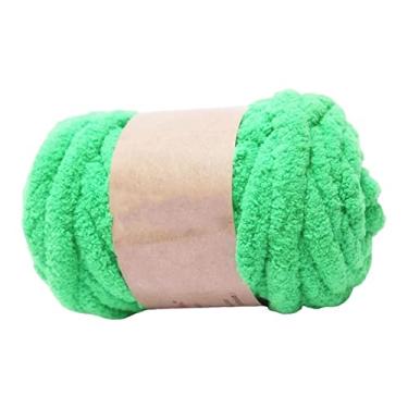 Imagem de predolo Tecido de Tricô, Fio de Crochê, Fio de Pano para Iniciantes em Crochê, Faça Você Mesmo, Bolsa, Cobertor, Almofada, Projetos, VERDE