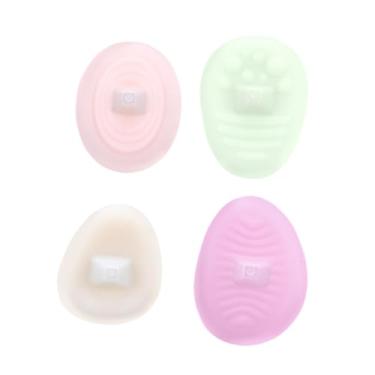 Imagem de Luwecf Conjunto de 4 Anéis de Silicone para Fidget, Brinquedos Sensoriais para Adultos, Cor Da Geléia
