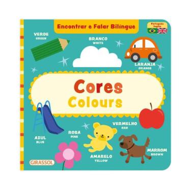 Imagem de Livro - Cores / Colours - Encontrar e Falar Bilíngue