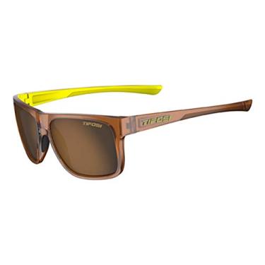 Imagem de Tifosi Óculos de sol Optics Swick (lentes polarizadas caramelo-néon/marrom), caramelo-neon/marrom polarizado, Med-XL