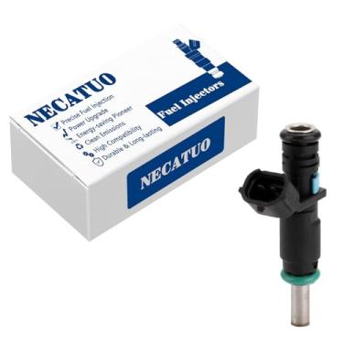 Imagem de Conjunto de 1 injetor de combustível - compatível com Volkswagen Beetle 2008-2014 Golf 2010-2014 Jetta 2007-2014 Passat 2012-2014 Rabbit 2.5L L5 - Substitui FJ1067 07K906031C 800-210331C N