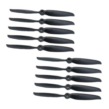 Imagem de Luwecf 10x hélice propa hélices de brinquedos de avião elétrico para aeronaves de controle remoto