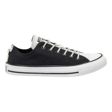 Imagem de Tênis Converse All Star Casual Ox | Cano Baixo, Casual, Dia a dia, Moda, Original. (Preto/Azul Bebê, BR, Adulto, Numérico, 39)