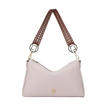 Imagem de Bolsa Luz da Lua Baguete Alça Trabalhada