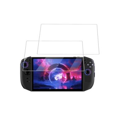 Imagem de FJIASTB Protetor de tela para Lenovo Legion Go 2 8,8 polegadas 2025, filme de vidro temperado 9H, resistência a impactos, anti-impressões digitais, alta sensibilidade, pacote com 2