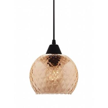 Imagem de Pendente Yasmin Boreal Conhaque 1XE27 - 02110079-02 - TASCHIBRA