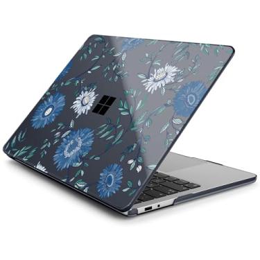 Imagem de Batianda Capa para laptop Microsoft Surface Copilot+ PC 2025 de 13 polegadas (modelo mais recente 2095), estampa artística, ultrafina, leve, resistente a arranhões, capa rígida com proteção, flores