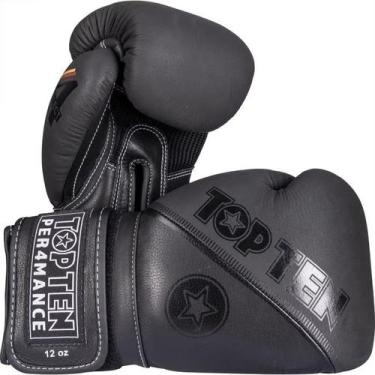 Imagem de Luva de Boxe e Muay Thai 100% couro PREMIUM 4SELECT PERFORMANCE - Top 