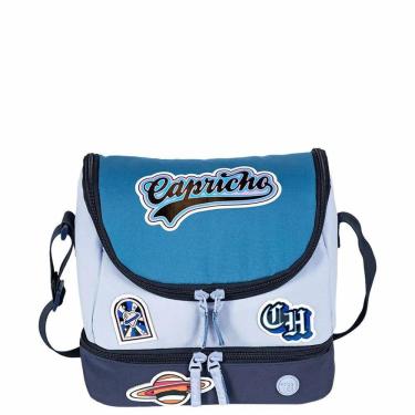 Imagem de Lancheira Capricho Class Cosmic Patches-Azul