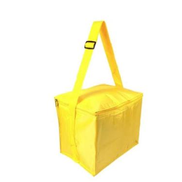 Imagem de Bolsa Térmica Em Poliéster com Alça 15,5L - Bel Fix, Amarelo