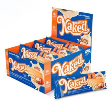 Imagem de Naked Protein Caixa Com 12 Unidades de 40g Adaptogen Côco