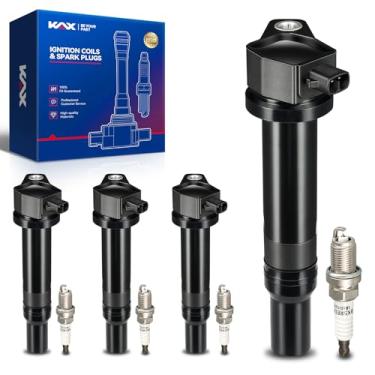 Imagem de KAX Bobina De Ignição Uf747, 4 Unidades, Adequada Para Outback 2015-2019, Forester 2017-2018, Legacy 2015-2019, Crosstrek 2016-2017, Wrx 2015-2020, Xv Crosstrek 2015, Brz 2015-2020, Fr-S 2015-2016,