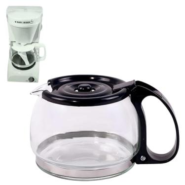 Imagem de Jarra de Cafeteira Compatível com Black Decker DCM 40, Britânia NCF-14 CB14 Vidro Resistente