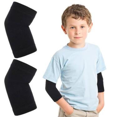 Imagem de Cinta de cotovelo e compressão de joelheira para crianças WLLHYF