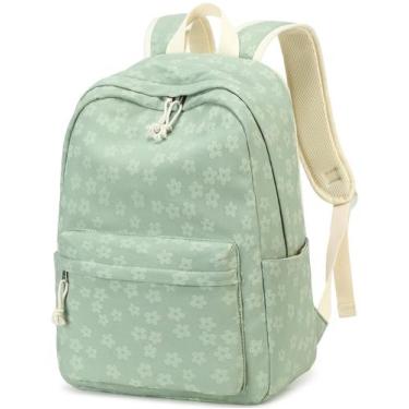 Imagem de Mochila LEDAOU School Teen Girls Poliéster Little Flower
