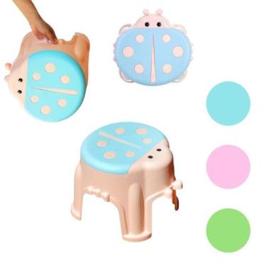 Imagem de Banquinho Infantil Joaninha Encantadora Material Resistente - TOP RIO