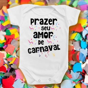 Imagem de Body Para Bebê Carnaval Amor Carnaval Infantil Divertido - Borizinho B