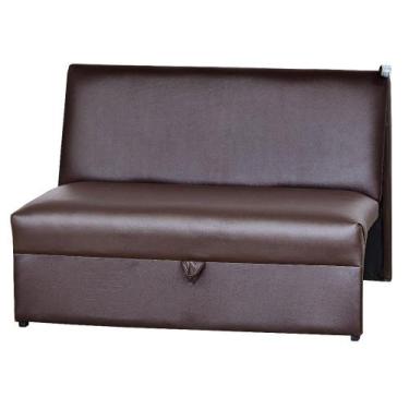 Imagem de Sofá Cama 2 lugares Compacro sem Braço 115 larg Malu Matrix, SINTETICO