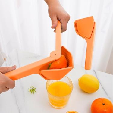 Imagem de Espremedor de limão manual, espremedor de cítrico, espremedor de limão, 23 cm, fácil de fazer suco de limão, limão, cirtus, laranja, frutas