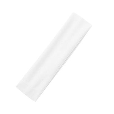 Imagem de Bandanas esportivas femininas antiderrapantes elásticas modernas para cabelo encaracolado, acessórios de cabelo macio para uso diário, treino, ioga, corrida (branco, tamanho único)