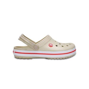 Imagem de Sandália Clog Crocs Crocband Bege, Bege, 37