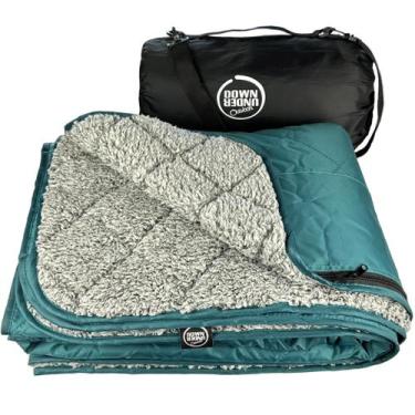Imagem de Cobertor Down Under Outdoors acolchoado Sherpa 208x140 cm