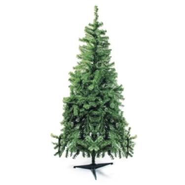 Imagem de Árvore De Natal Pinheiro Verde Altura 1,20m C/144 Galhos Decoração Pinheiro Canadense(120cm/Verde)