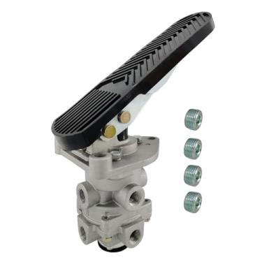 Imagem de ZUVELLO Válvula de controle de freio de pé 286171 com conjunto de pedal adequada para placa de montagem de circuito duplo 286171 KN22140 170.286171 20QE3114R