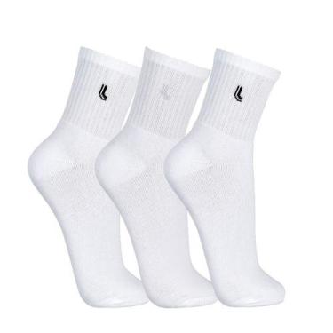 Imagem de Kit/3 meia lupo 3245-089, 37-40, Branco
