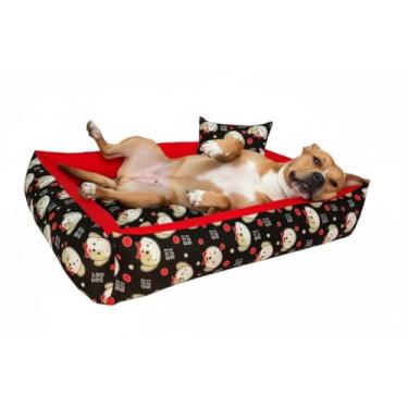 Imagem de Cama Para CãEs, Macia E Aconchegante, Quente E Convidativa(DogLoly/Vermelho)