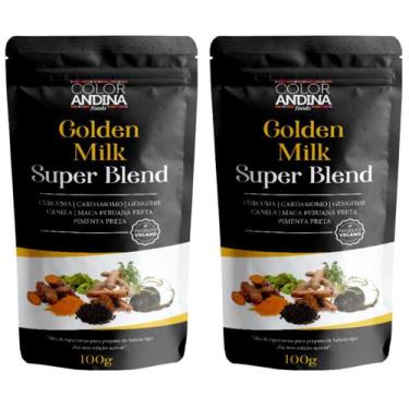 Imagem de Golden Milk (super blend) Color Andina 100g - 2 pacotes - COLOR ANDINA