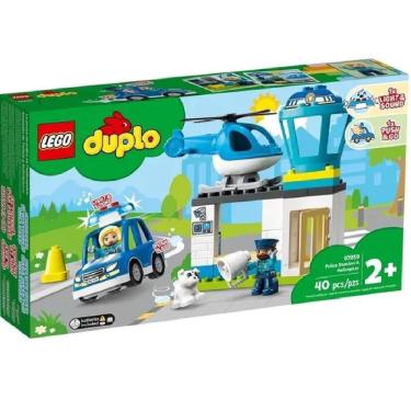 Imagem de Lego Duplo 10959 Delegacia De Polícia E Helicoptero 40 Pcs