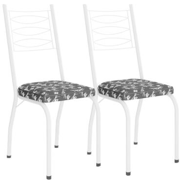 Imagem de Kit 2 Cadeiras Tubular Europa 262 Bc