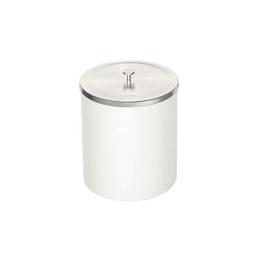 Imagem de Lixeira Tramontina útil 5l Redonda Branca 94540027