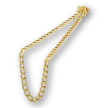 Imagem de Pulseira Feminina Ouro 18k Grumet 2.7 16 Cm Certificado Ga 16 Cm 16 Cm Amarelo
