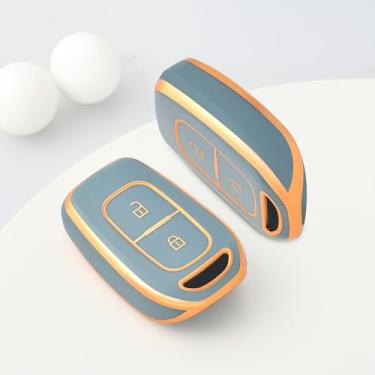 Imagem de Bolsa para chave de carro com símbolo de trânsito Renault Kwid Dacia Sandero Logan Duster