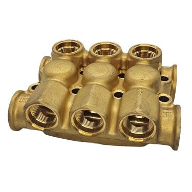 Imagem de Cabeçote Latão da Bomba Compatível com Lavajato WAP Term G2 800 FW004624