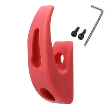 Imagem de Gancho frontal para scooter elétrico - Gancho elétrico para skates | Suporte organizador de motocicleta resistente de 50 kg para equipamentos de deslocamento