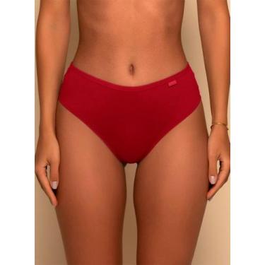 Imagem de Calcinha Fio Dental Nayane CA 02 0022 Dupla Midi Lisa T. P/GG, P, 141,