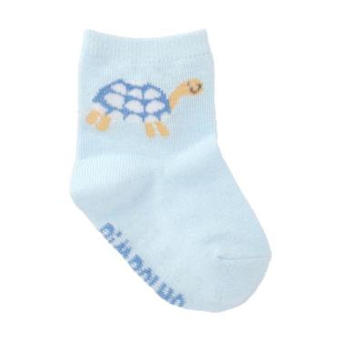 Imagem de Kit 3 Pares De Meia Colorida Infantil Bebê Masculino 16 A 20 Pimpolho