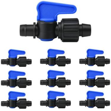 Imagem de Kit 10 Registro Inicial com Rosca para Fita Gotejadora 16mm - Implebra